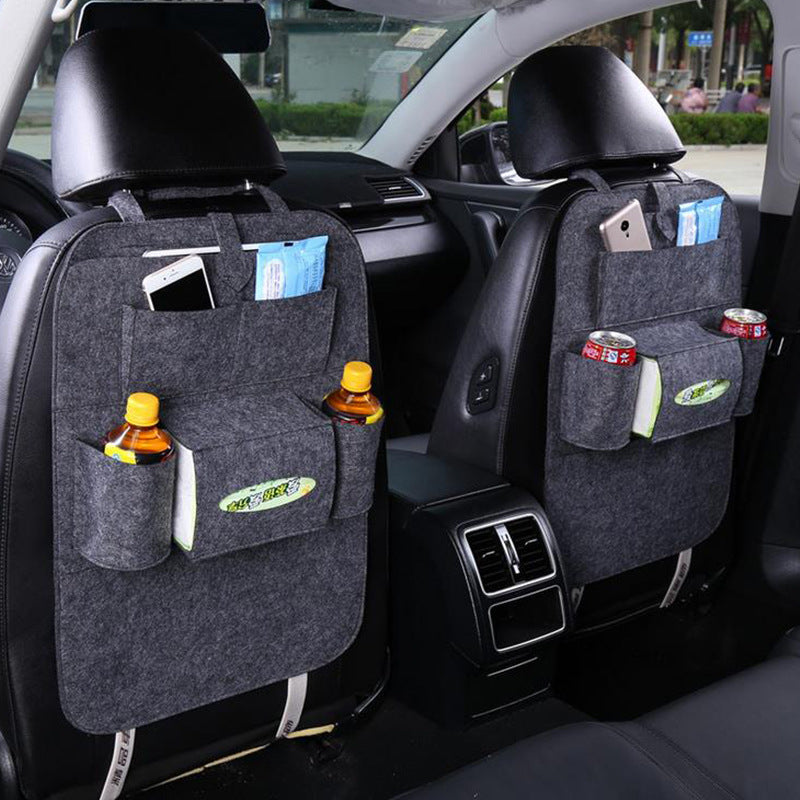 Multifunctional pocket for car seat