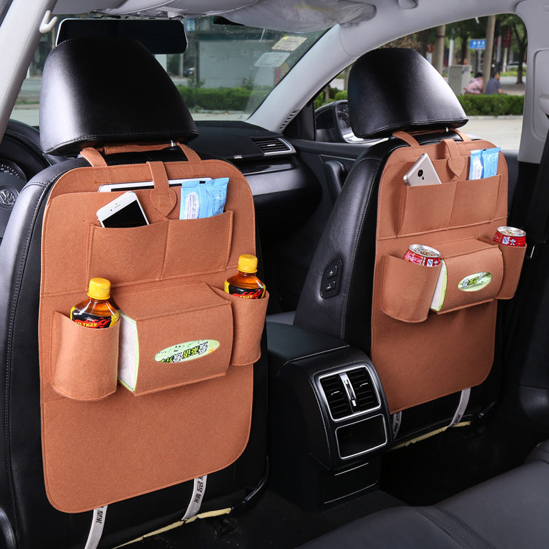 Multifunctional pocket for car seat –