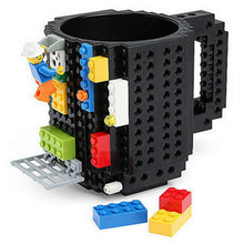 Load image into Gallery viewer, Build-on brick mug coffee cup
