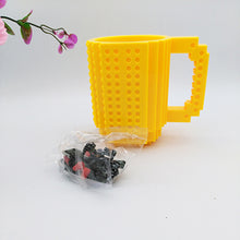 Load image into Gallery viewer, Build-on brick mug coffee cup
